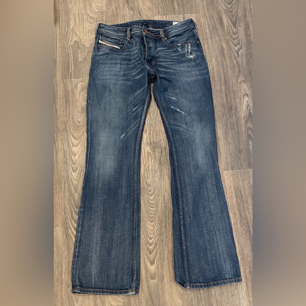 Diesel Blue Bootcut Jeans for Men